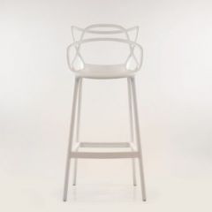 Барный стул Barneo N-235 Masters, белый, design Phillip Stark в Южноуральске - yuzhnouralsk.mebel24.online | фото 3