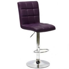 Барный стул Barneo N-48 Kruger фиолетовый в Южноуральске - yuzhnouralsk.mebel24.online | фото 1