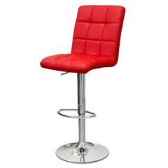 Барный стул Barneo N-48 Kruger красный в Южноуральске - yuzhnouralsk.mebel24.online | фото