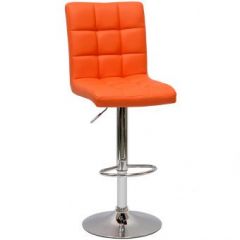 Барный стул Barneo N-48 Kruger оранжевый в Южноуральске - yuzhnouralsk.mebel24.online | фото 1