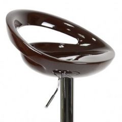 Барный стул Barneo N-6 Disco темно-коричневый глянец в Южноуральске - yuzhnouralsk.mebel24.online | фото 4