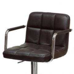 Барный стул Barneo N-69 Kruger Arm Темно-коричневый в Южноуральске - yuzhnouralsk.mebel24.online | фото 2