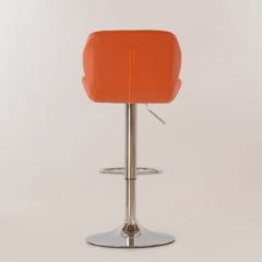 Барный стул Barneo N-85 Diamond оранжевый в Южноуральске - yuzhnouralsk.mebel24.online | фото 3