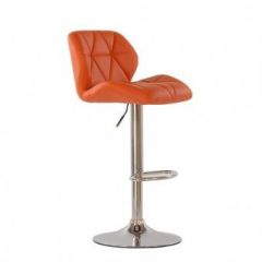 Барный стул Barneo N-85 Diamond оранжевый в Южноуральске - yuzhnouralsk.mebel24.online | фото