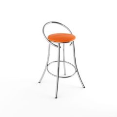 Барный стул Фуриант оранжевый-843 в Южноуральске - yuzhnouralsk.mebel24.online | фото 1