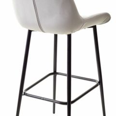 Барный стул ХОФМАН, цвет H-09 Светло-серый, велюр / черный каркас М-City в Южноуральске - yuzhnouralsk.mebel24.online | фото 6