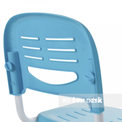 Комплект парта + стул трансформеры Cantare Blue в Южноуральске - yuzhnouralsk.mebel24.online | фото 7