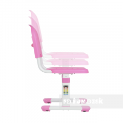 Комплект парта + стул трансформеры Cantare Pink в Южноуральске - yuzhnouralsk.mebel24.online | фото 7