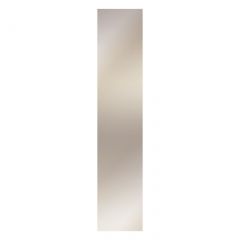 Фасад двери с зеркалом (левый) Черный Марсель в Южноуральске - yuzhnouralsk.mebel24.online | фото