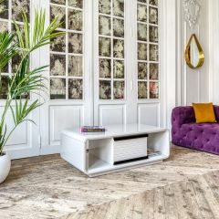Журнальный столик VELVET 130 см в Южноуральске - yuzhnouralsk.mebel24.online | фото 4