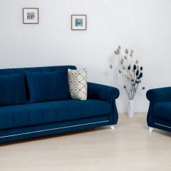 Комплект Роуз ТД 410 диван-кровать + кресло + комплект подушек в Южноуральске - yuzhnouralsk.mebel24.online | фото 1