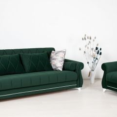 Комплект Роуз ТД 411 диван-кровать + кресло + комплект подушек в Южноуральске - yuzhnouralsk.mebel24.online | фото 1