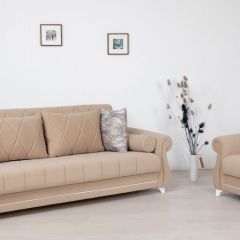 Комплект Роуз ТД 412 диван-кровать + кресло + комплект подушек в Южноуральске - yuzhnouralsk.mebel24.online | фото 1