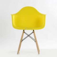 Кресло Barneo N-14 WoodMold желтый в Южноуральске - yuzhnouralsk.mebel24.online | фото 2