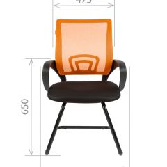 Кресло для оператора CHAIRMAN 696 V (ткань TW-11/сетка TW-66) в Южноуральске - yuzhnouralsk.mebel24.online | фото 5