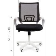 Кресло для оператора CHAIRMAN 696 white (ткань TW-10/сетка TW-05) в Южноуральске - yuzhnouralsk.mebel24.online | фото 6