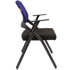 Кресло для посетителей CHAIRMAN NEXX (ткань стандарт черный/сетка DW-61) в Южноуральске - yuzhnouralsk.mebel24.online | фото 3