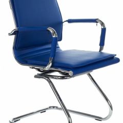Кресло для посетителя Бюрократ CH-993-Low-V/blue синий в Южноуральске - yuzhnouralsk.mebel24.online | фото