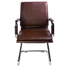 Кресло для посетителя Бюрократ CH-993-Low-V/Brown коричневый в Южноуральске - yuzhnouralsk.mebel24.online | фото 4