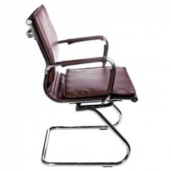 Кресло для посетителя Бюрократ CH-993-Low-V/Brown коричневый в Южноуральске - yuzhnouralsk.mebel24.online | фото 2