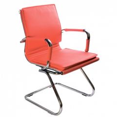 Кресло для посетителя Бюрократ CH-993-Low-V/Red красный в Южноуральске - yuzhnouralsk.mebel24.online | фото