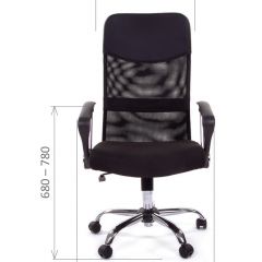 Кресло для руководителя CHAIRMAN 610 N (15-21 черный/сетка черный) в Южноуральске - yuzhnouralsk.mebel24.online | фото 4