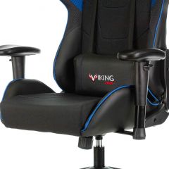 Кресло игровое Бюрократ VIKING 4 AERO BLUE черный/синий в Южноуральске - yuzhnouralsk.mebel24.online | фото 5