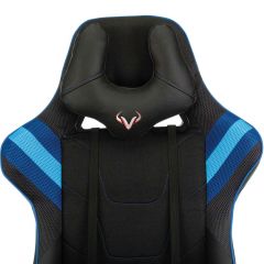 Кресло игровое Бюрократ VIKING 4 AERO BLUE черный/синий в Южноуральске - yuzhnouralsk.mebel24.online | фото 6