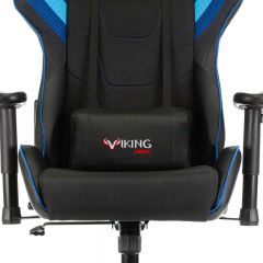 Кресло игровое Бюрократ VIKING 4 AERO BLUE черный/синий в Южноуральске - yuzhnouralsk.mebel24.online | фото 7