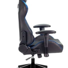 Кресло игровое Бюрократ VIKING 4 AERO BLUE черный/синий в Южноуральске - yuzhnouralsk.mebel24.online | фото 8