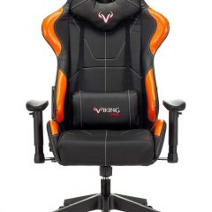 Кресло игровое Бюрократ VIKING 5 AERO ORANGE черный/оранжевый в Южноуральске - yuzhnouralsk.mebel24.online | фото 3