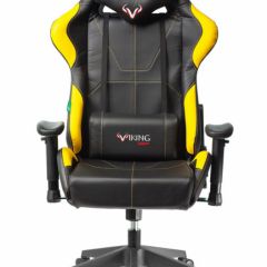 Кресло игровое Бюрократ VIKING 5 AERO YELLOW черный/желтый в Южноуральске - yuzhnouralsk.mebel24.online | фото 3