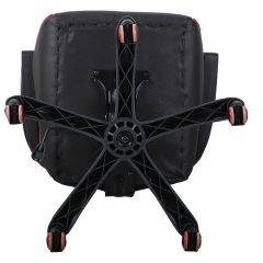 Кресло компьютерное BRABIX Nitro GM-001 (ткань/экокожа) черное, вставки красные (531816) в Южноуральске - yuzhnouralsk.mebel24.online | фото 1