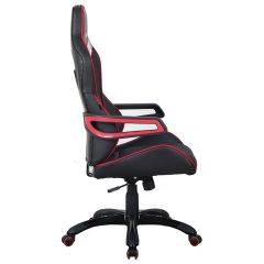 Кресло компьютерное BRABIX Nitro GM-001 (ткань/экокожа) черное, вставки красные (531816) в Южноуральске - yuzhnouralsk.mebel24.online | фото 6
