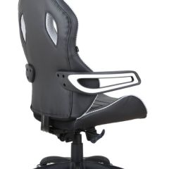 Кресло компьютерное BRABIX "Techno Pro GM-003" (черное/серое, вставки серые) 531814 в Южноуральске - yuzhnouralsk.mebel24.online | фото 4