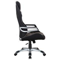 Кресло компьютерное BRABIX Techno GM-002 (ткань) черное/серое, вставки белые (531815) в Южноуральске - yuzhnouralsk.mebel24.online | фото 4