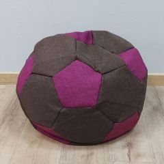 Кресло-мешок Мяч S (Savana Chocolate-Savana Berry) в Южноуральске - yuzhnouralsk.mebel24.online | фото