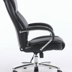 Кресло офисное BRABIX PREMIUM "Advance EX-575" (хром, экокожа, черное) 531825 в Южноуральске - yuzhnouralsk.mebel24.online | фото 3