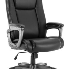 Кресло офисное BRABIX PREMIUM "Solid HD-005" (рециклированная кожа, черное) 531941 в Южноуральске - yuzhnouralsk.mebel24.online | фото