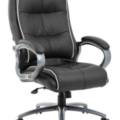 Кресло офисное BRABIX PREMIUM "Strong HD-009" (экокожа черная, ткань серая) 531945 в Южноуральске - yuzhnouralsk.mebel24.online | фото
