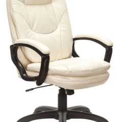 Кресло офисное BRABIX PREMIUM "Trend EX-568", экокожа, бежевое, 532102 в Южноуральске - yuzhnouralsk.mebel24.online | фото 1