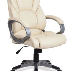 Кресло офисное BRABIX "Eldorado EX-504", экокожа, бежевое, 531167 в Южноуральске - yuzhnouralsk.mebel24.online | фото