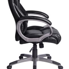 Кресло офисное BRABIX "Eldorado EX-504", экокожа, черное, 530874 в Южноуральске - yuzhnouralsk.mebel24.online | фото 2