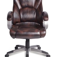Кресло офисное BRABIX "Eldorado EX-504" (коричневое) 530875 в Южноуральске - yuzhnouralsk.mebel24.online | фото 4