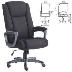 Кресло офисное BRABIX "Solid HD-005" (ткань/черное) 531822 в Южноуральске - yuzhnouralsk.mebel24.online | фото 1
