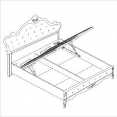 Кровать 1800 Мишель с мягким изголовьем в Южноуральске - yuzhnouralsk.mebel24.online | фото 3