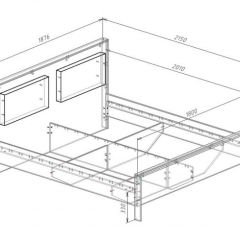 Кровать 1800 с плитой 22 мм ЛИБЕРТИ + основание в Южноуральске - yuzhnouralsk.mebel24.online | фото 3