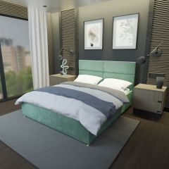 Кровать Аврора Решетка+ПМ+Дно (1600) в Южноуральске - yuzhnouralsk.mebel24.online | фото