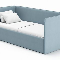 Кровать-диван Leonardo 160*70 (Голубой) + боковина в Южноуральске - yuzhnouralsk.mebel24.online | фото 1