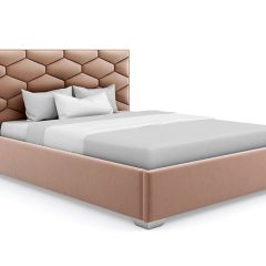 Кровать Коралл интерьерная +основание (80х200) в Южноуральске - yuzhnouralsk.mebel24.online | фото